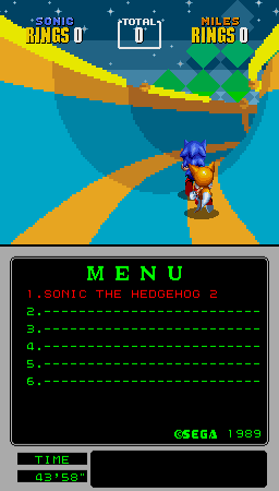 Sonic The Hedgehog 2 (Mega-Tech) Screenthot 2